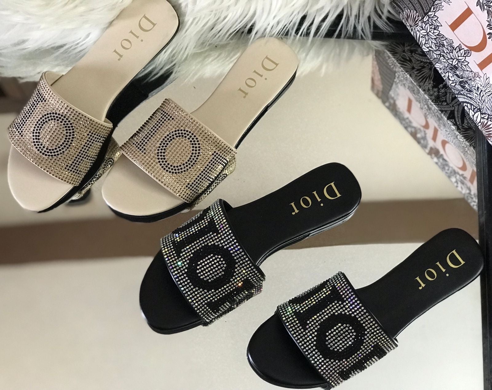 Dior Slipper Sandals