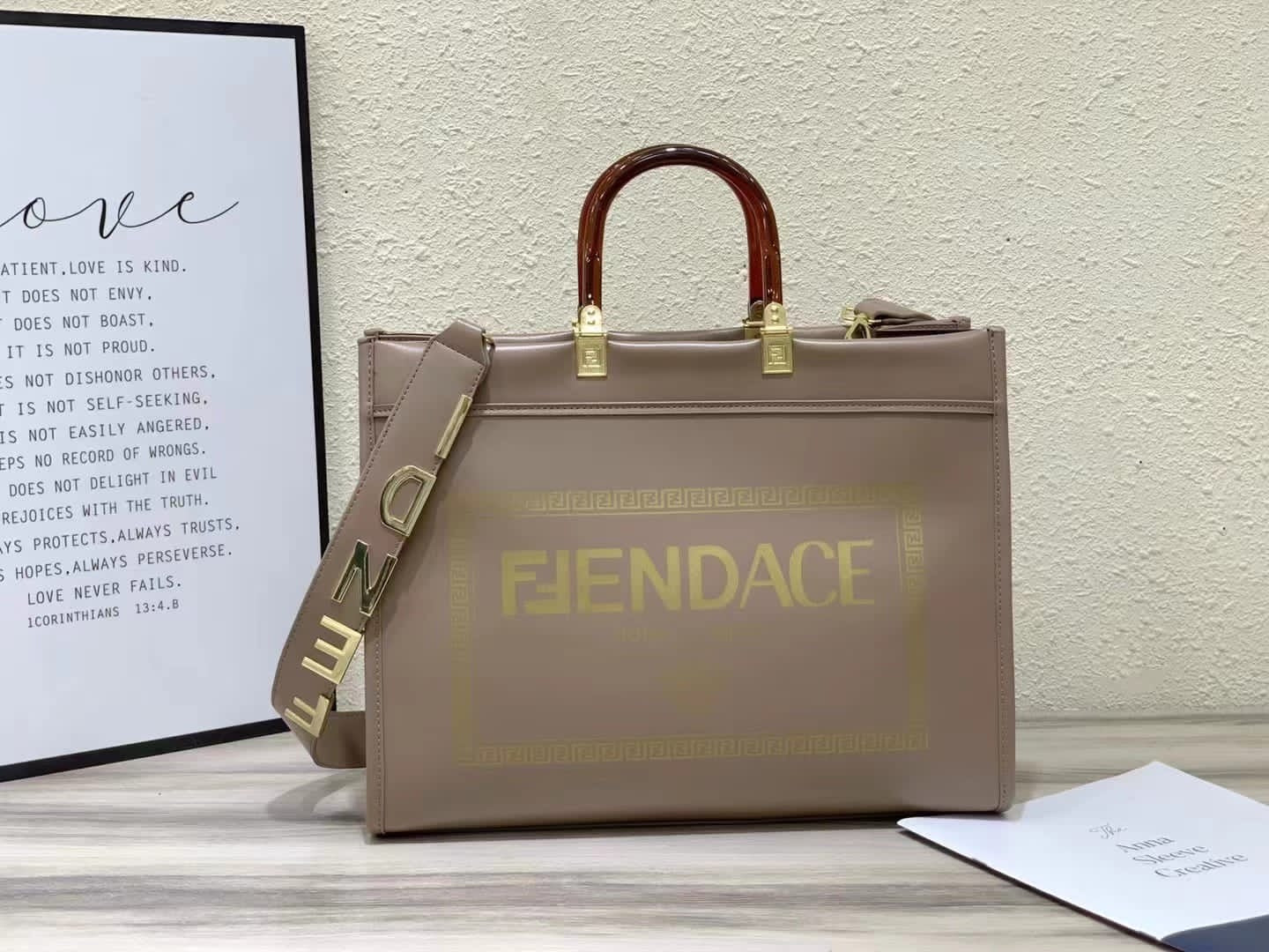 Fendi x Versace Tote Bag