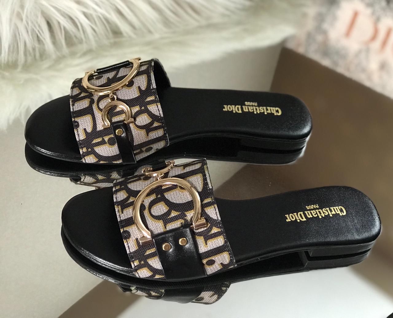 Christian Dior Flat Strikes