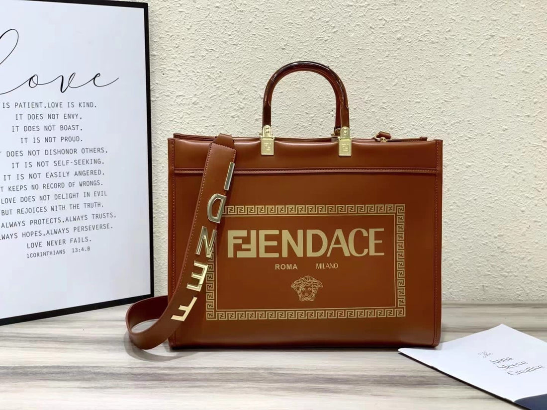 Fendi x Versace Tote Bag