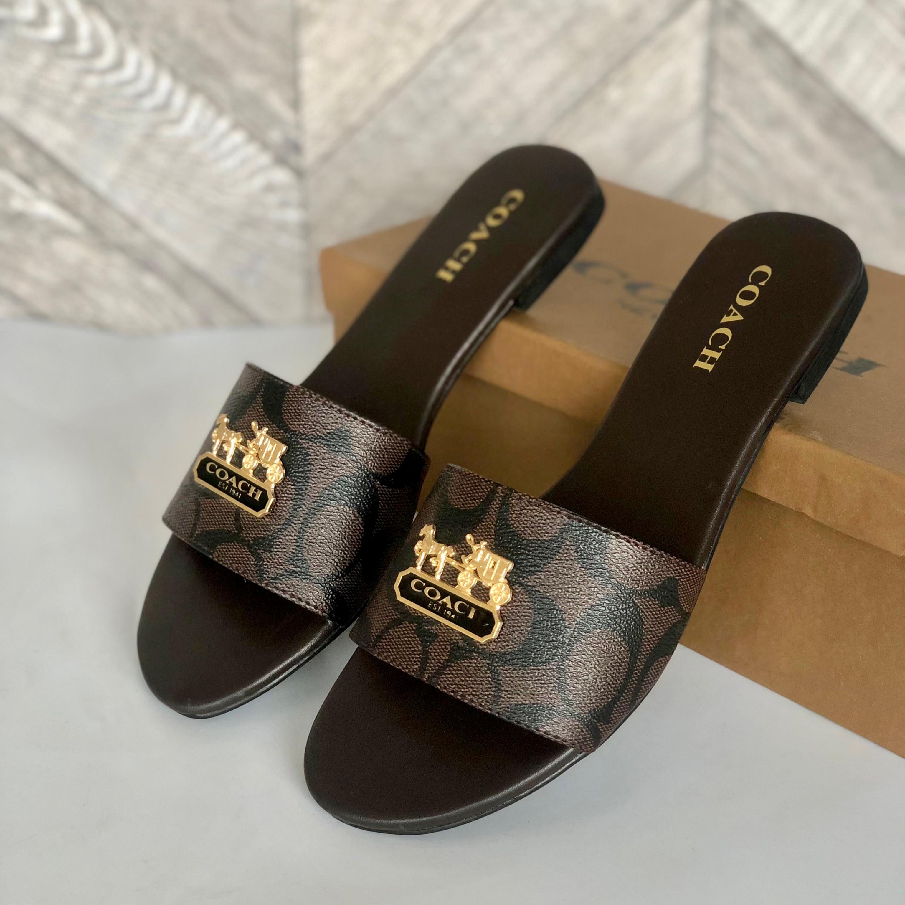 Coach Slippers