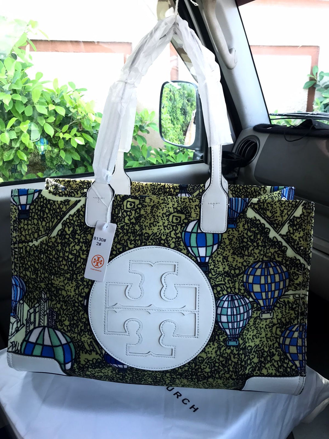 Tory Big Logo Tote Bag