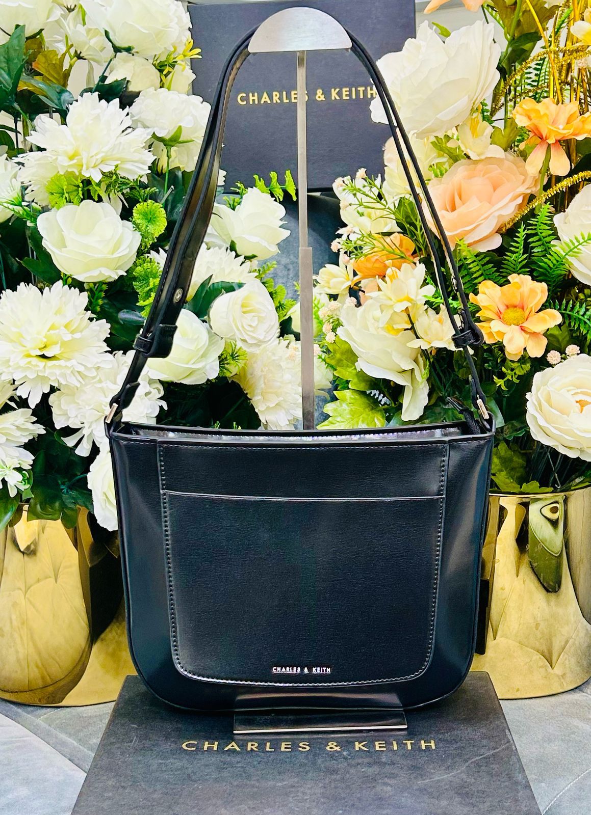 Charles Keith Vike Cross Body Bags