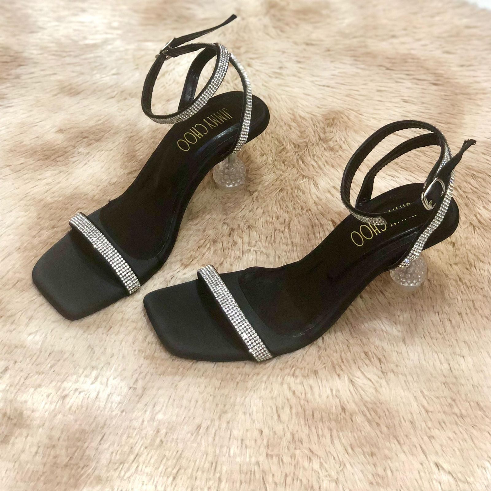 Jimmy Choo Heels Silver