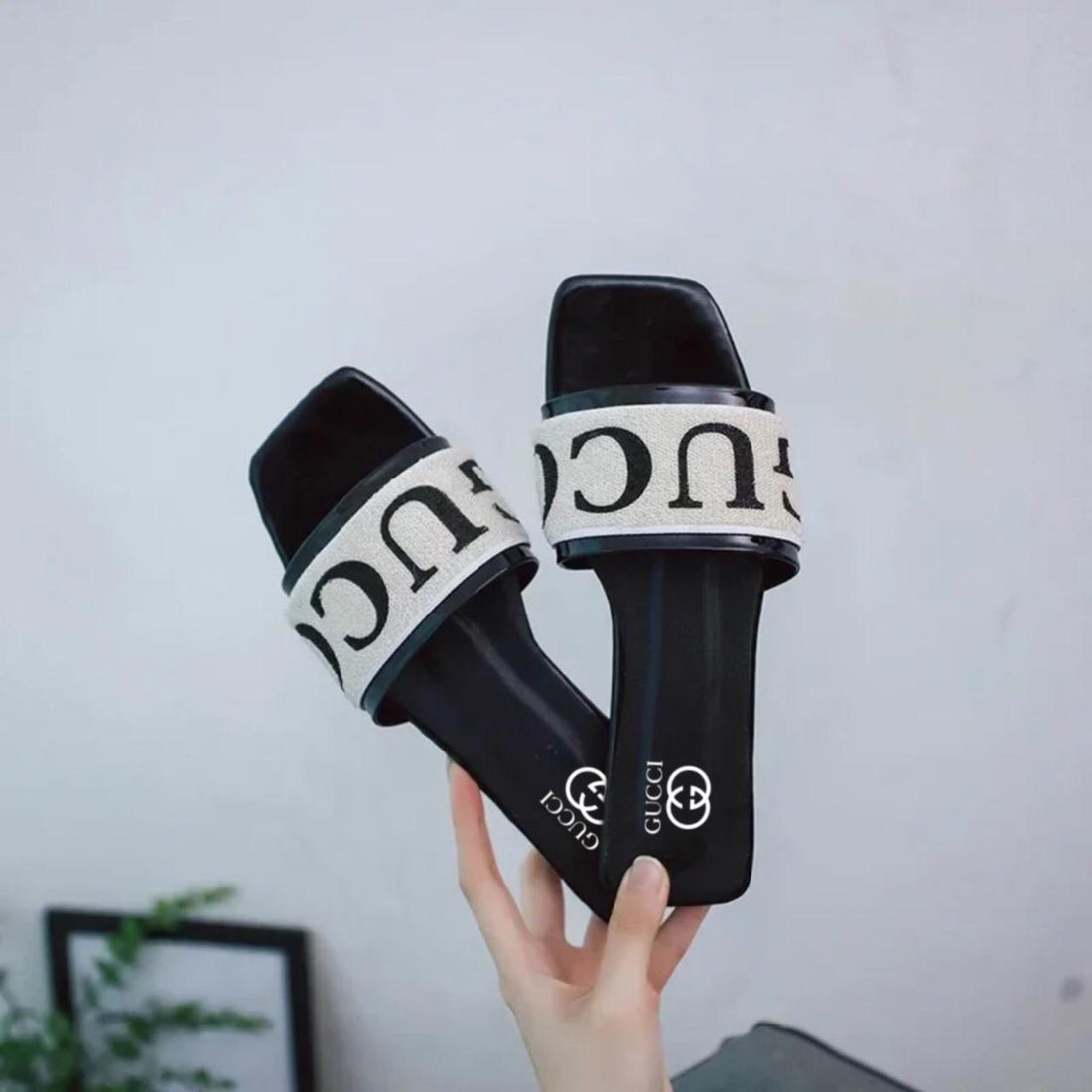 Gucci Canvas Sandals