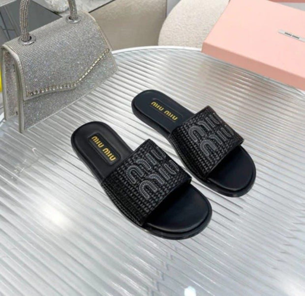 Miu Miu Flat Slippers