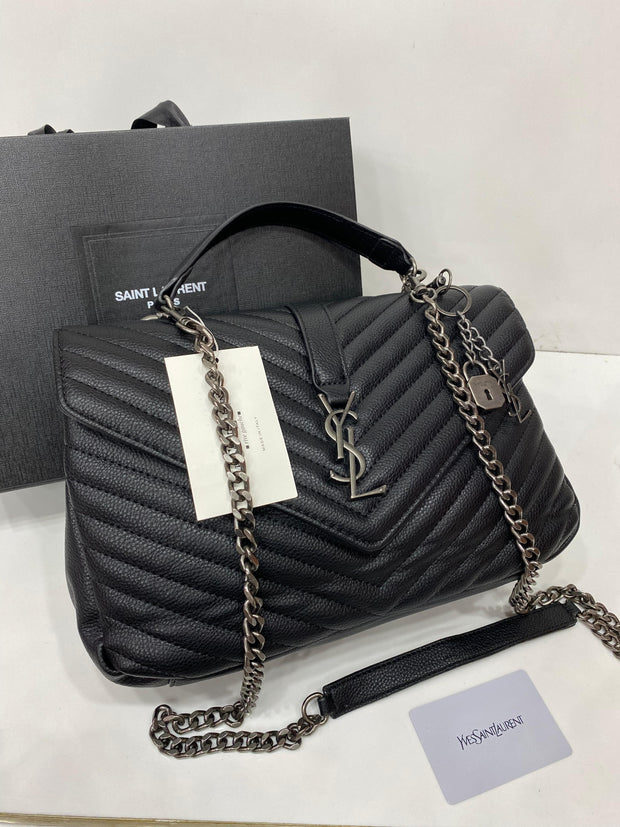 Saint Laurent Medium Caviar Bag