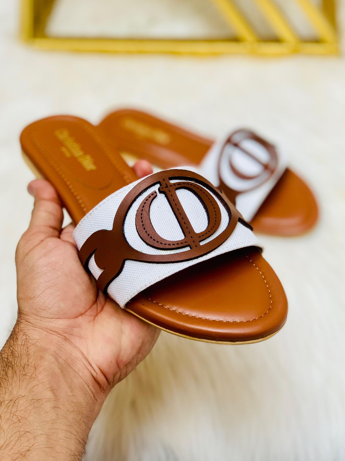 Buckle Christian Dior Slipper