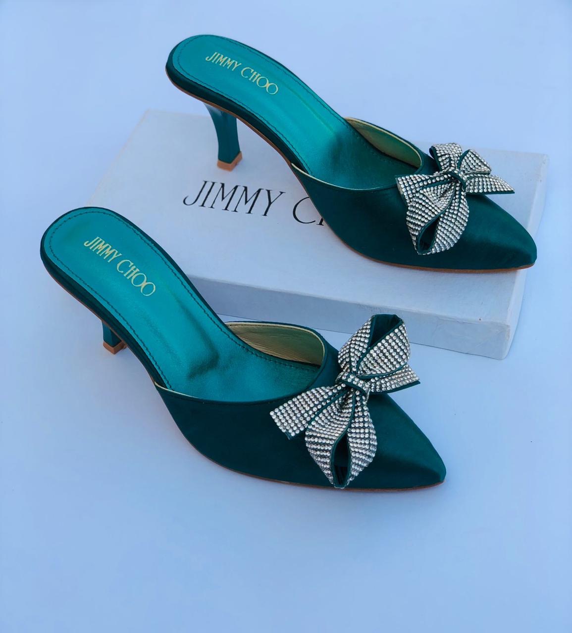 Jimmy Choo Satin Heels