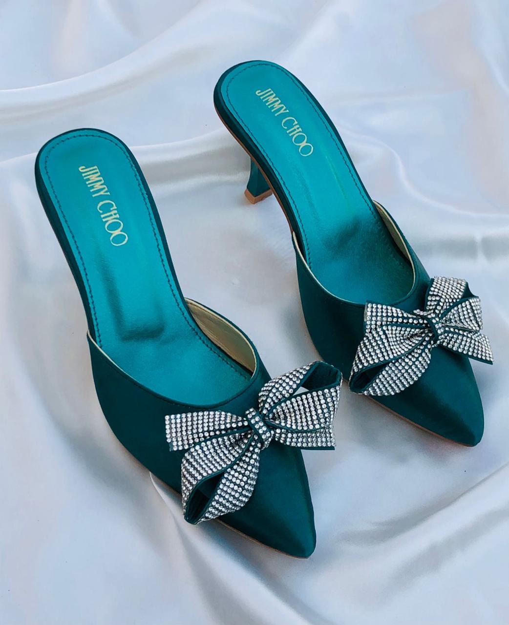 Jimmy Choo Satin Heels