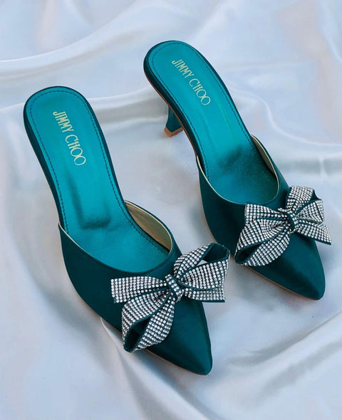 Jimmy Choo Satin Heels