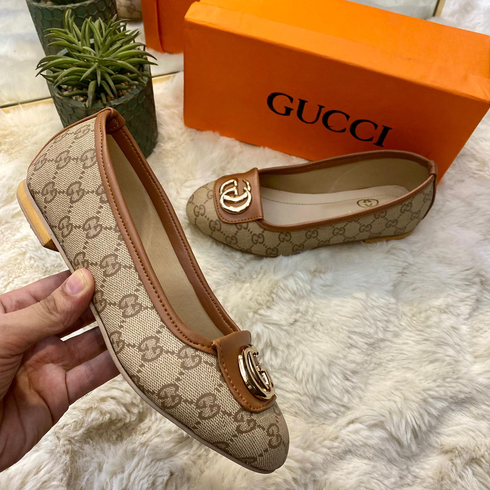 Gucci Timeless Ballet Pumps
