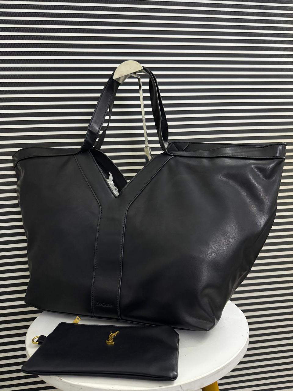 Saint Laurent Y Leather Tote Bag