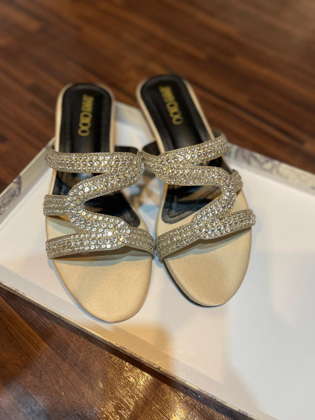 Jimmy Choo Snake Serpenti Sandals
