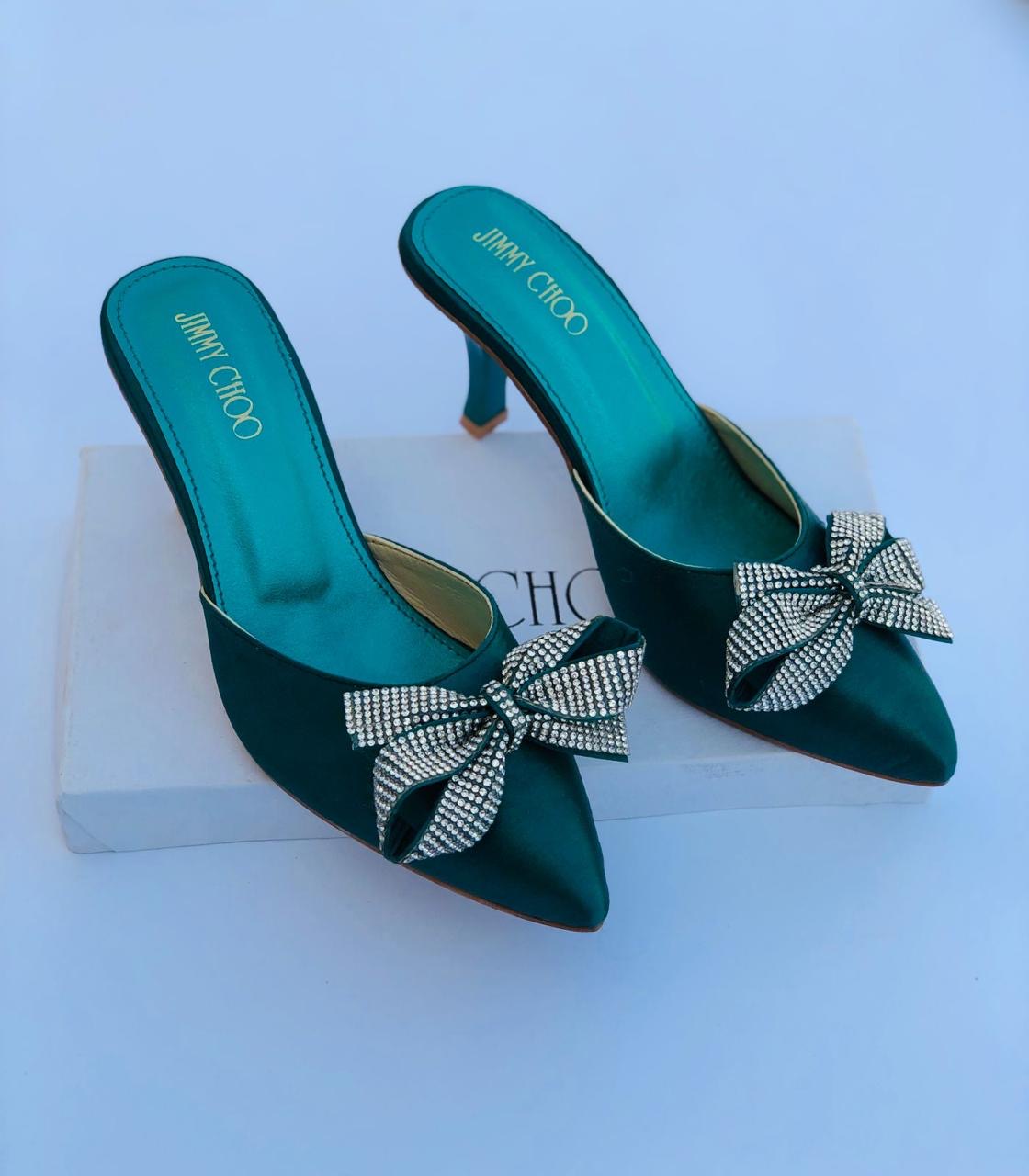 Jimmy Choo Satin Heels