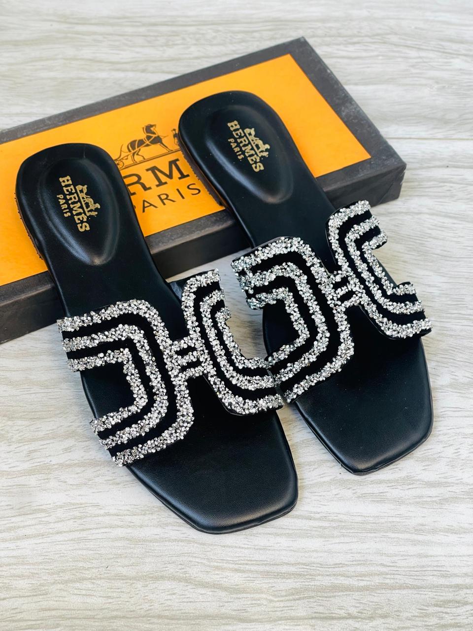 Hermes Oran Stone Flats