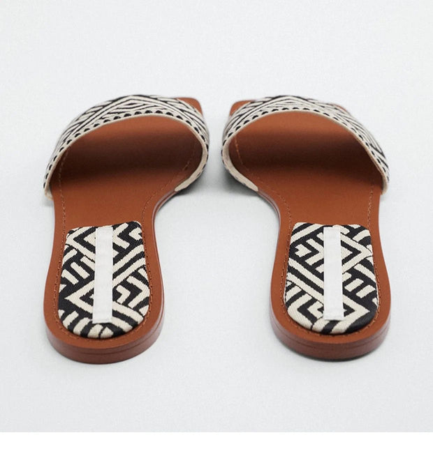 Zara Zebra Sandals