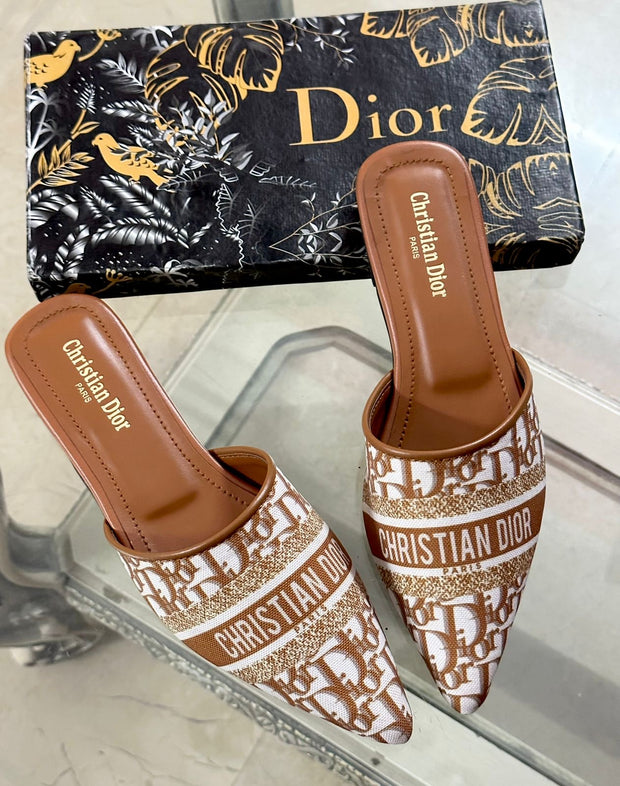 Dior Embroided Loafers
