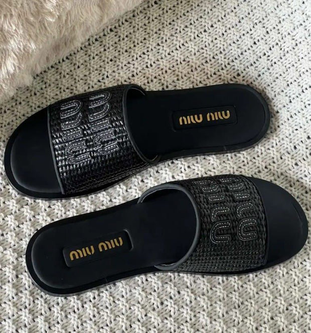 Miu Miu Flat Slippers