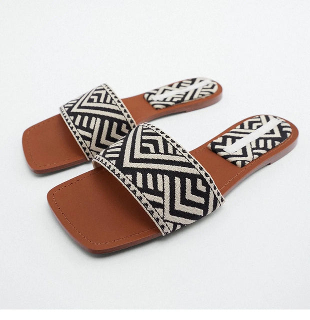 Zara Zebra Sandals