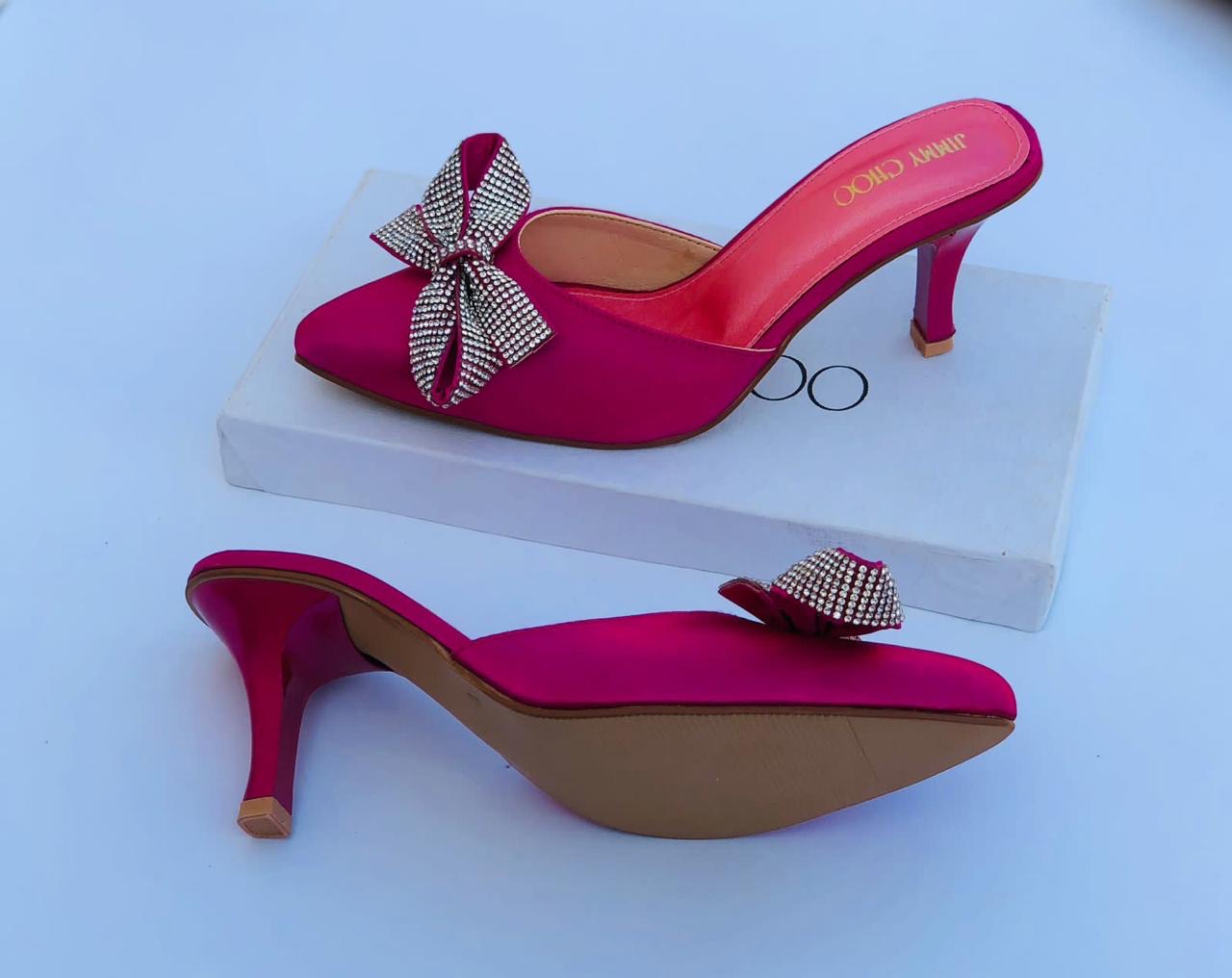 Jimmy Choo Satin Heels