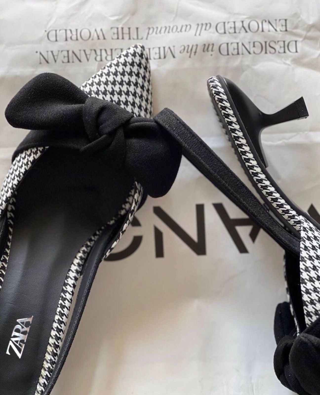 Zara Bow Heels