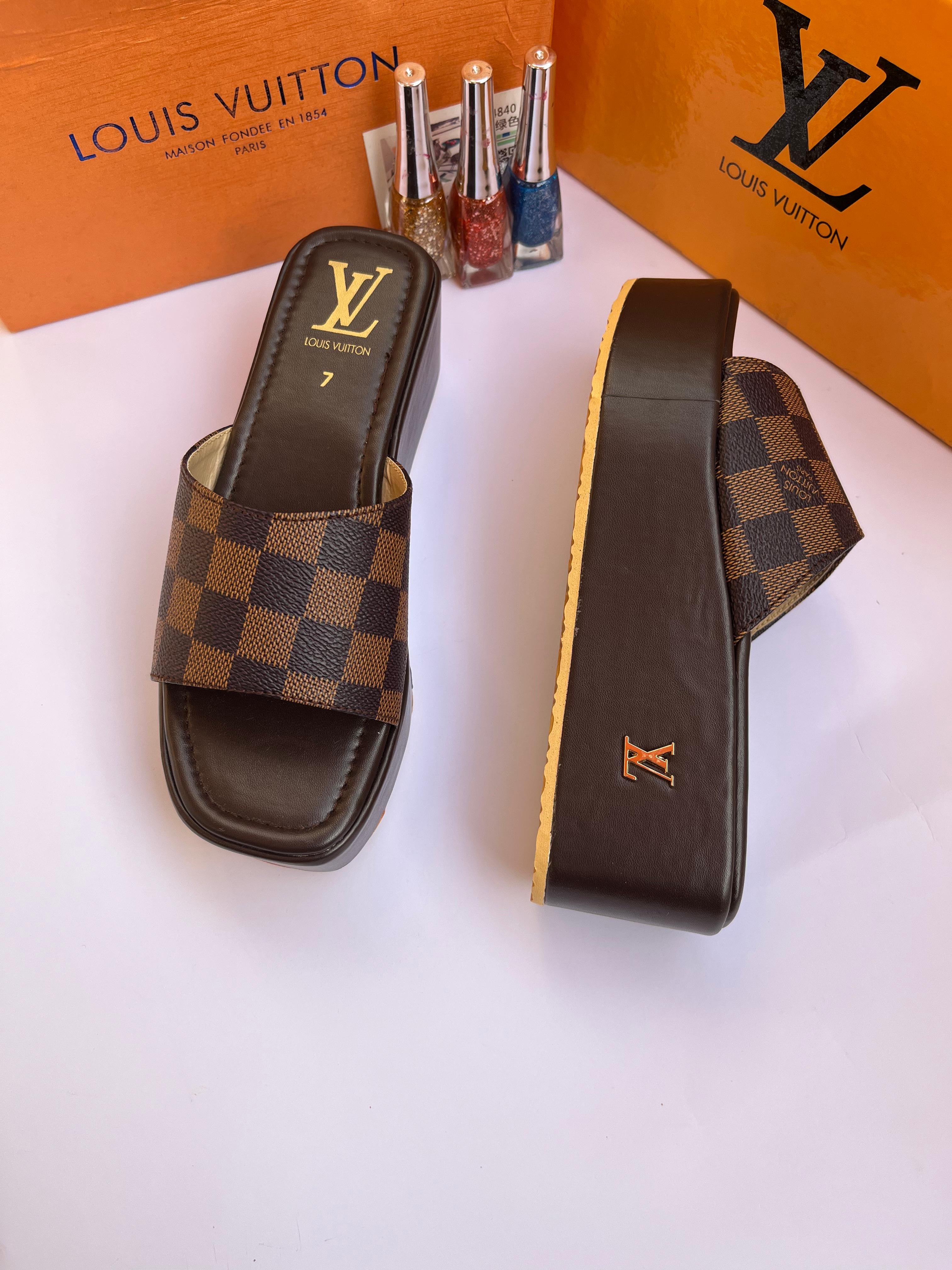 LOUIS VUITTON WEDGES