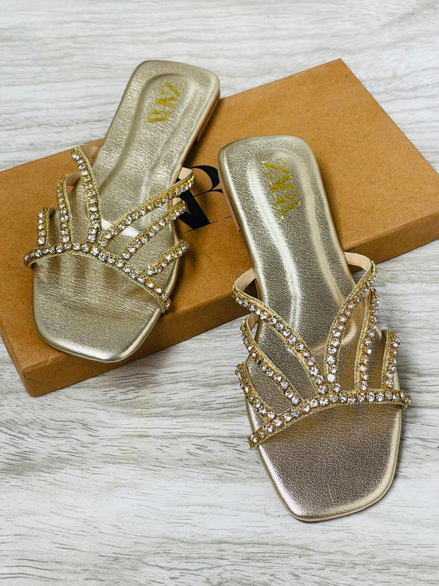 Zara Starlet Embelished Sandals