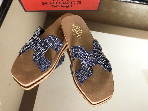 Hermes Starlet Jeans Sandals