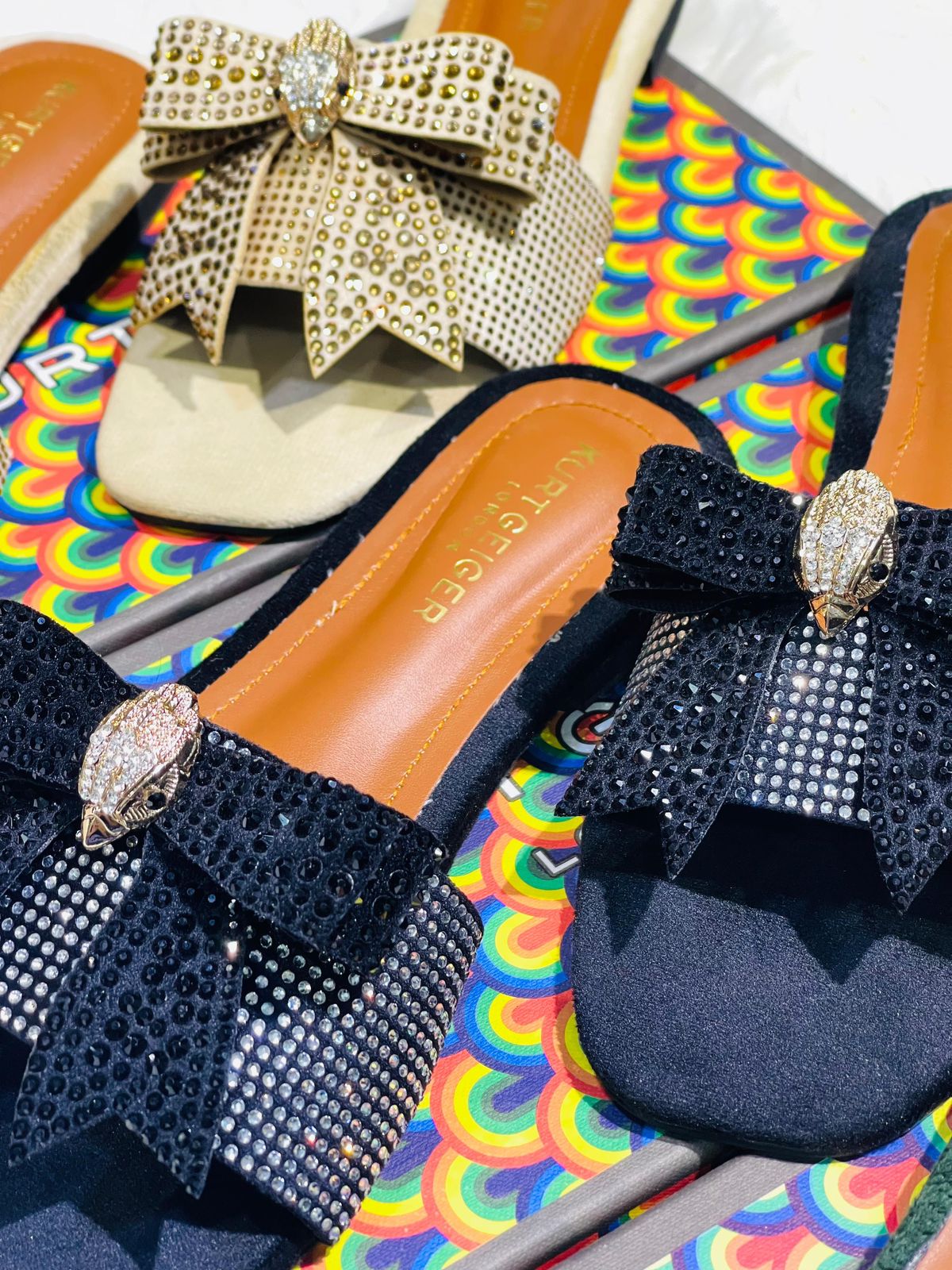 Kurt Geiger Stone Flat Bow