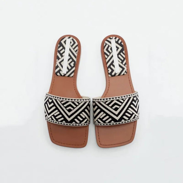 Zara Zebra Sandals