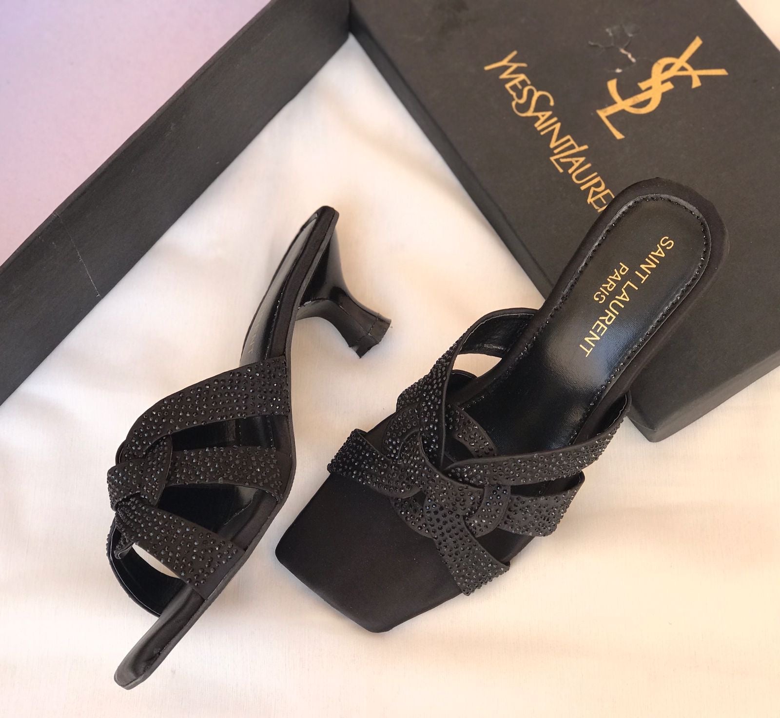 YSL Sparkle Heel