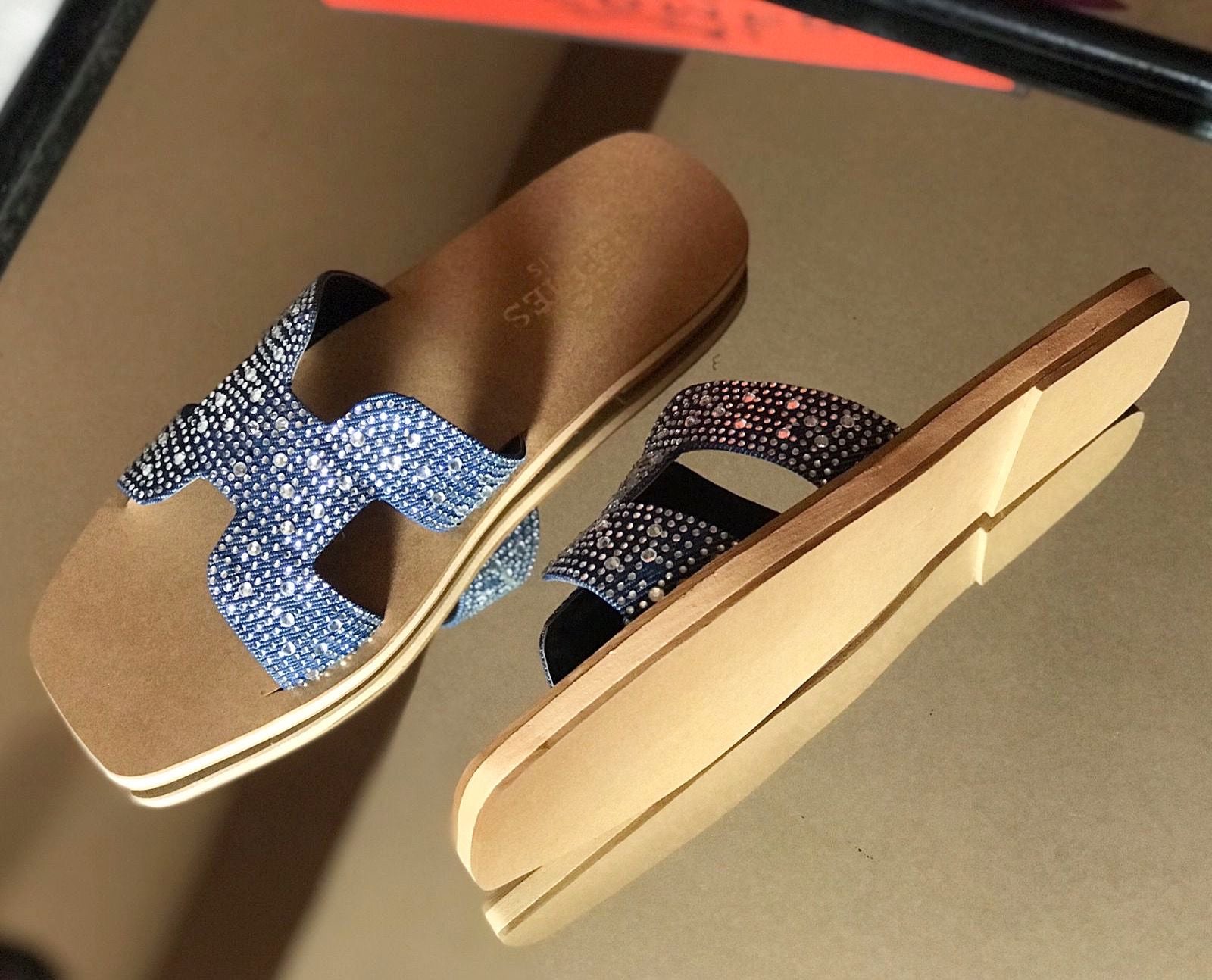 Hermes Starlet Jeans Sandals