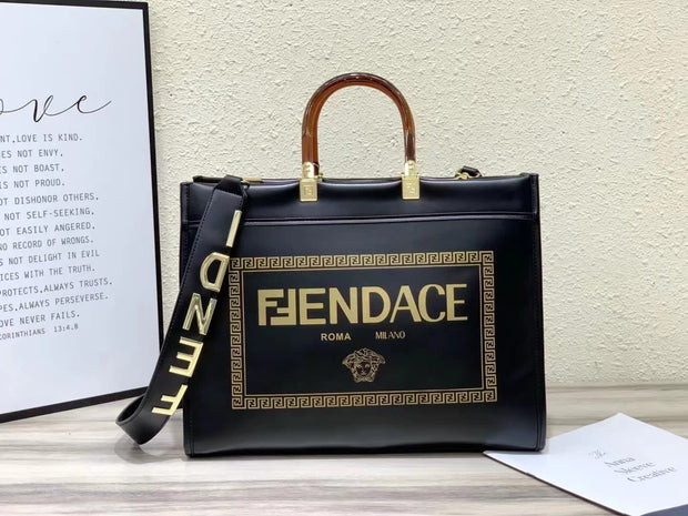 Fendi x Versace Tote Bag