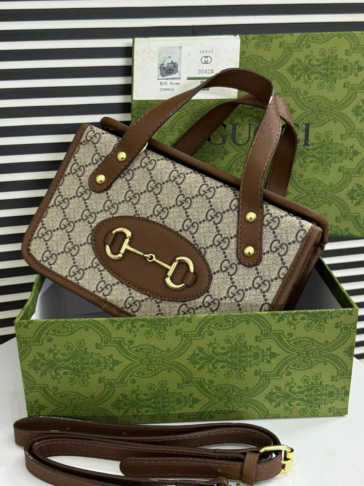 Gucci Horseshoe Medium Handbag