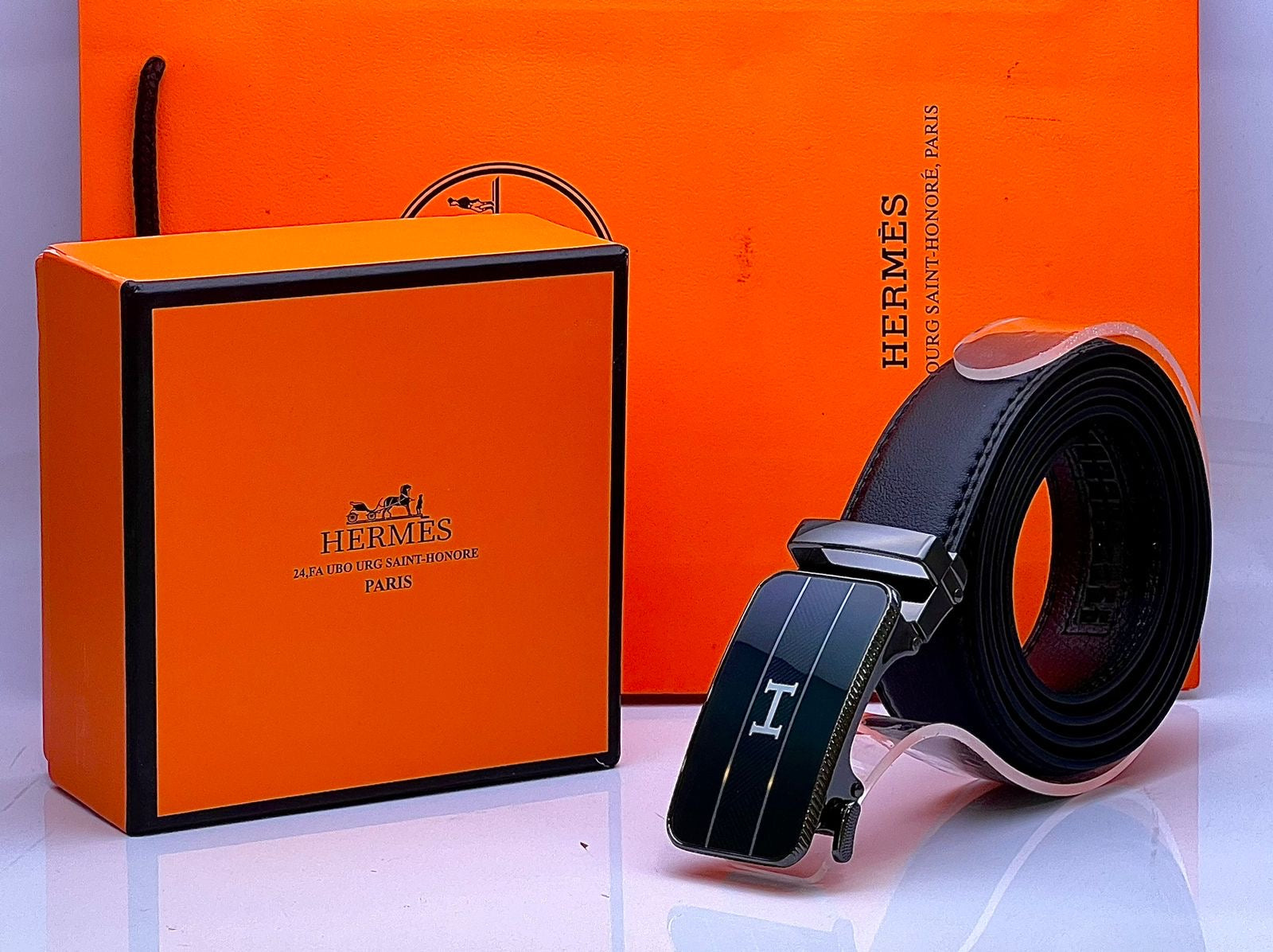 Hermes Sleek Men Belt