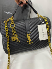 Saint Laurent Medium Caviar Bag