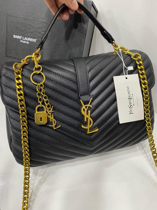 Saint Laurent Medium Caviar Bag