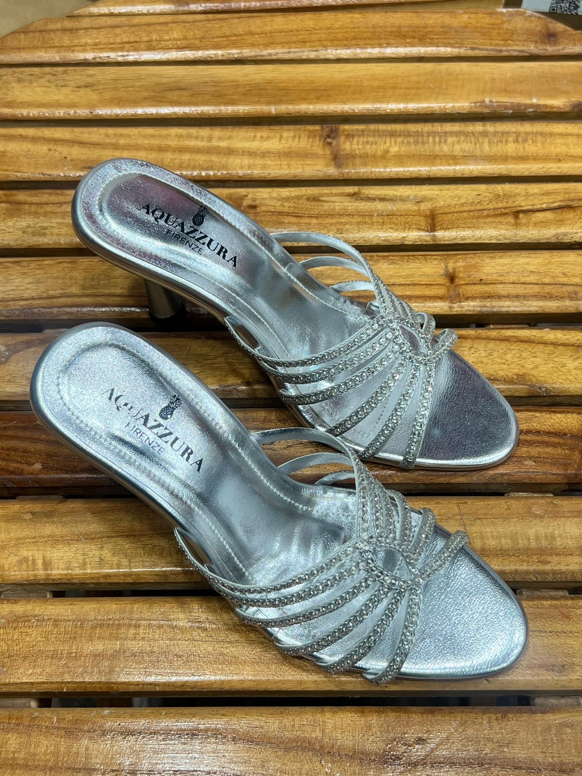 Aquazzura Embroidery Heels