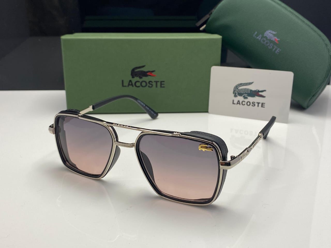 Lacoste Signature Unisex Sunglasses