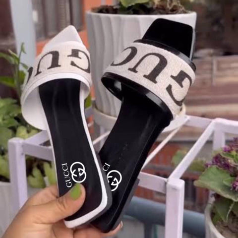 Gucci Canvas Sandals