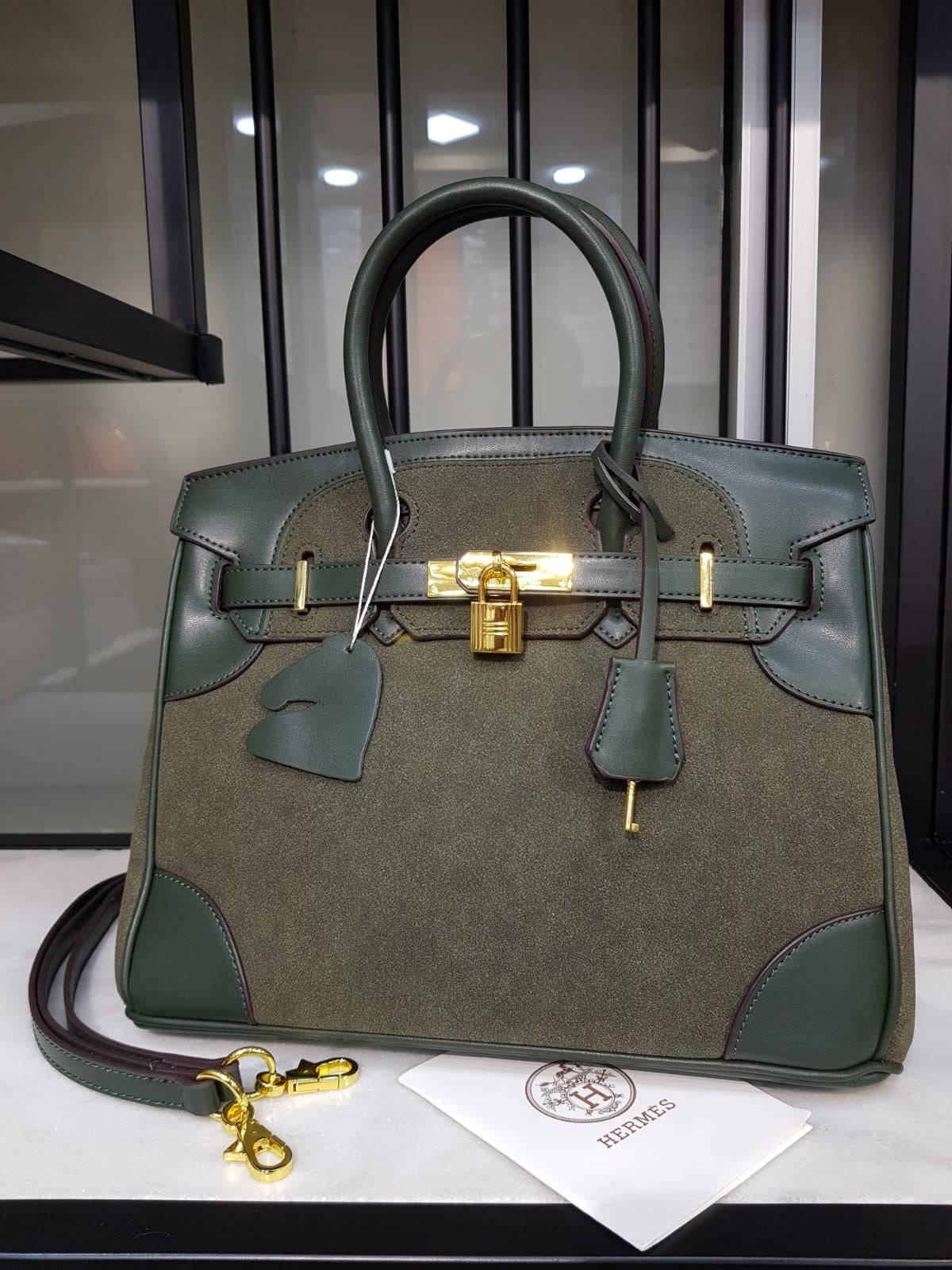 Hermes Grizzly Birkin Bag