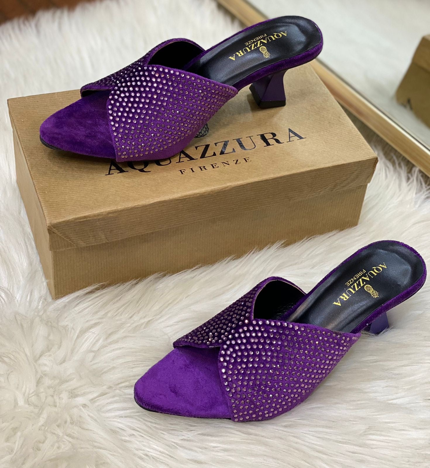 Aquazurra Butterfly Kitten Heels