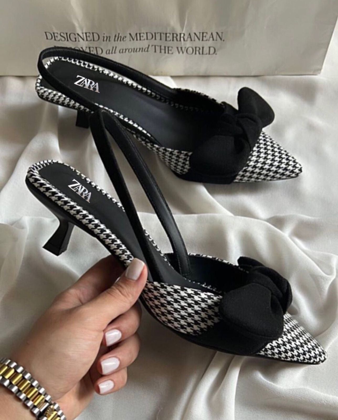 Zara Bow Heels