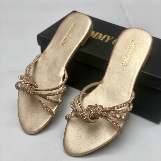 Jimmy Choo Rhinestone Sandals