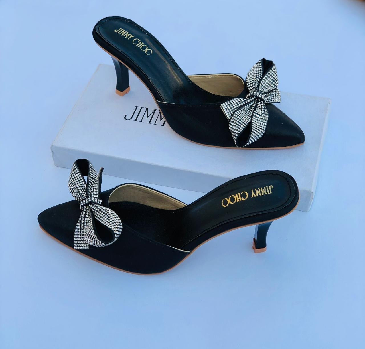 Jimmy Choo Satin Heels