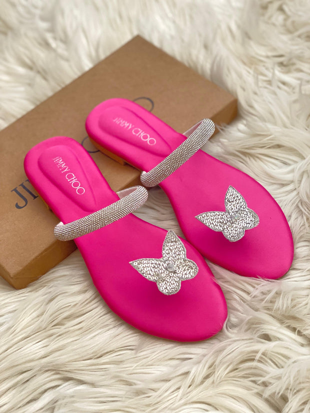 Jimmy Choo Mash Butrerfly Sandals