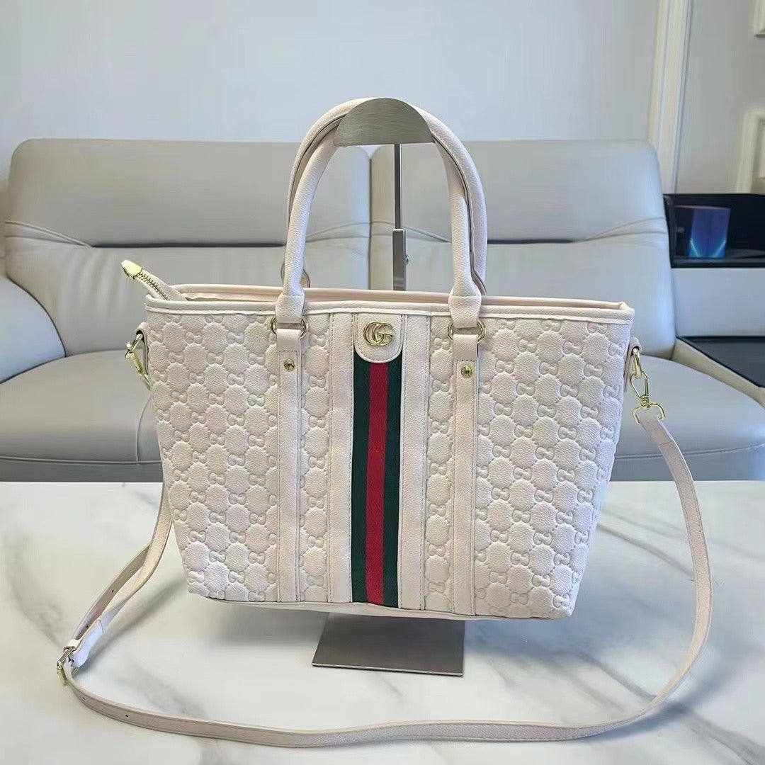Gucci Leather Crafted Tote