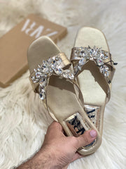 Zara Strappy Diamond Sandals