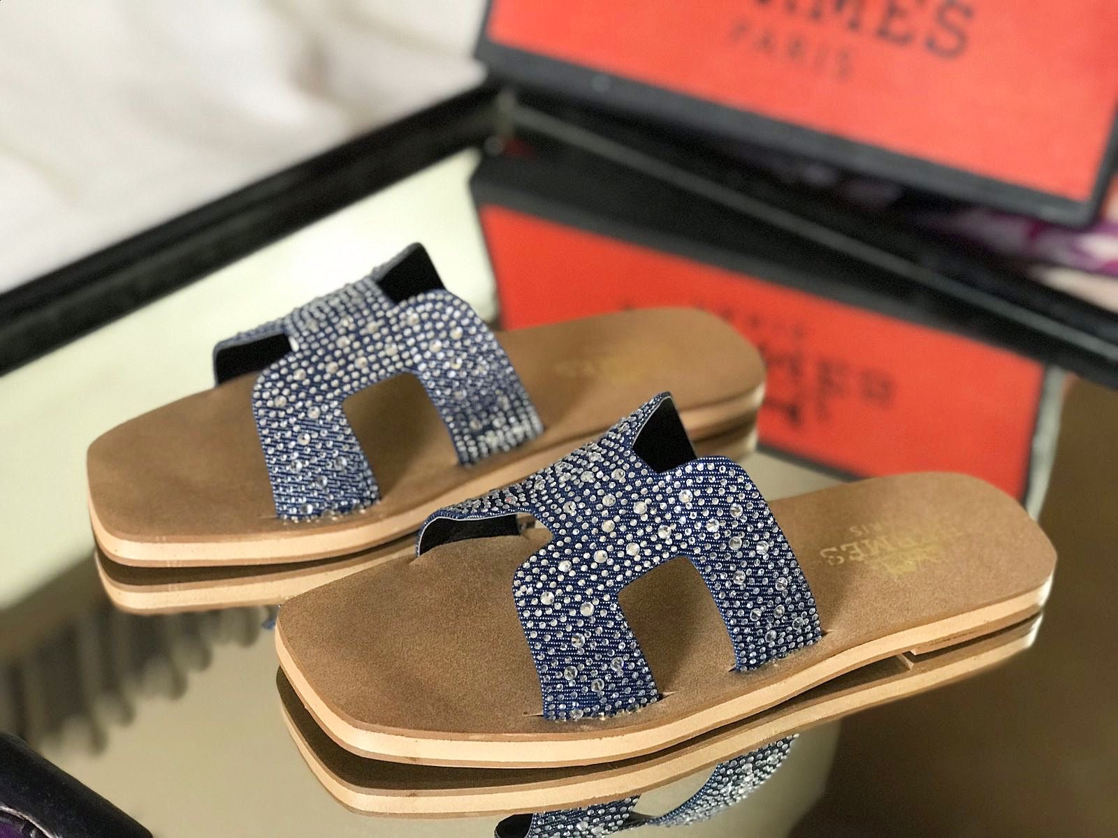 Hermes Starlet Jeans Sandals